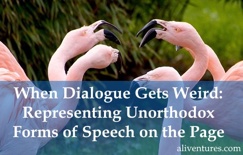 When Dialogue Gets Weird: Representing Unorthodox Forms of Speech on the Page (Text Conversations, Psychic Communication, etc)