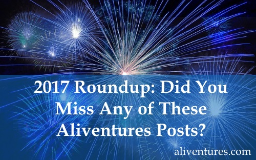 2017 Roundup: Did You Miss Any of These Aliventures Posts?