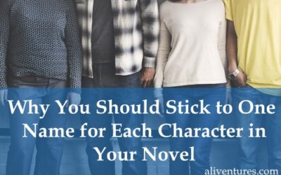 Why You Should Stick to One Name for Each Character in Your Novel