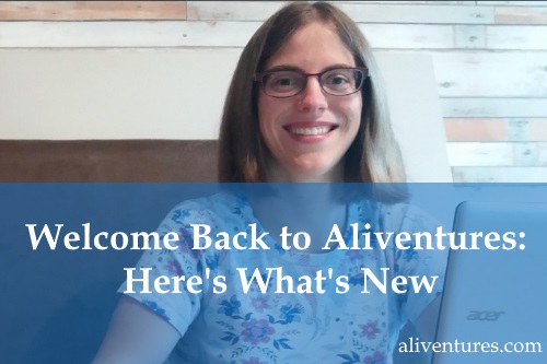 Welcome Back to Aliventures: Here’s What’s New