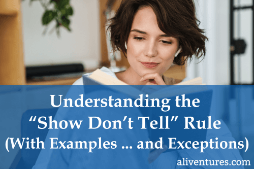 Title image: Understanding the “Show Don’t Tell” Rule (With Examples ... And Exceptions)