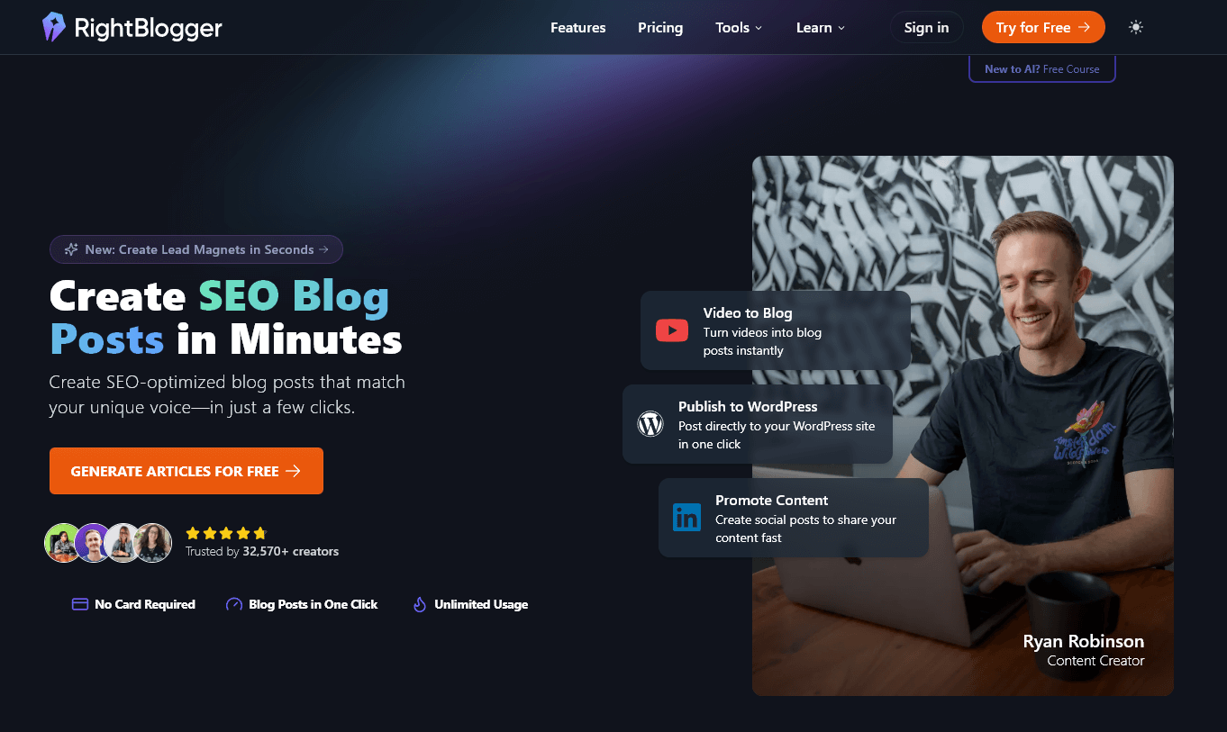 RightBlogger's homepage