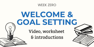 Finish Your Novel, Week 0: Welcome and Goal Setting