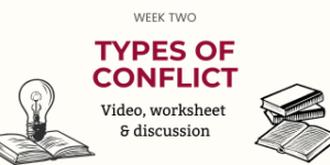 Finish Your Novel, Week 2: Types of Conflict